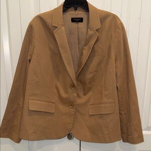 Talbots Camel/Tan Classic Notch Lapel Blazer and pants suit